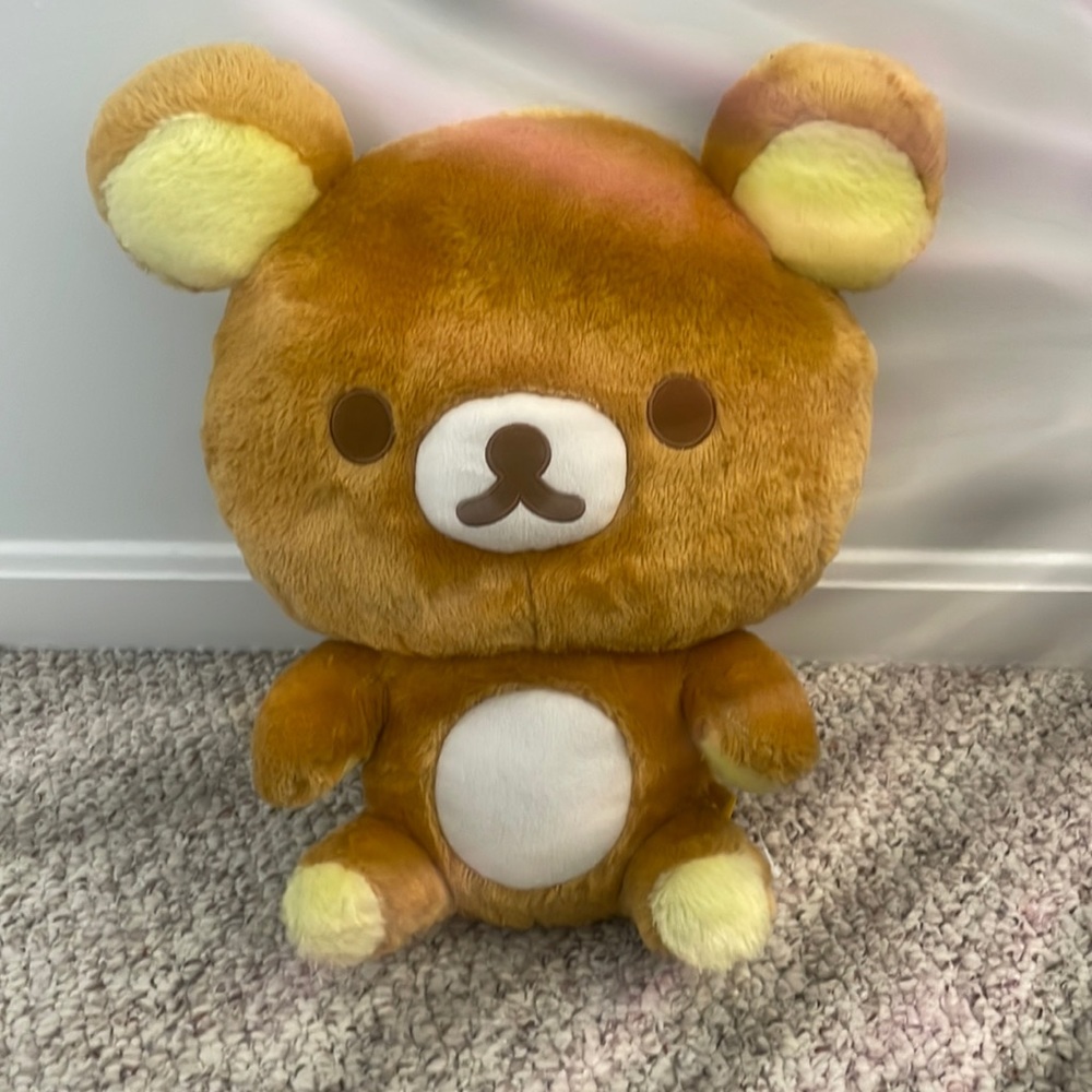 Rilakkuma big head plush